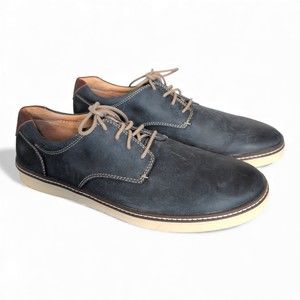 J&M Men's Blue Derby Oxfords Size 11